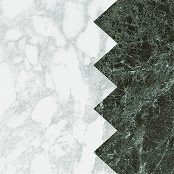 Керамогранит Dandy Comb White_Green 18.6x18.6