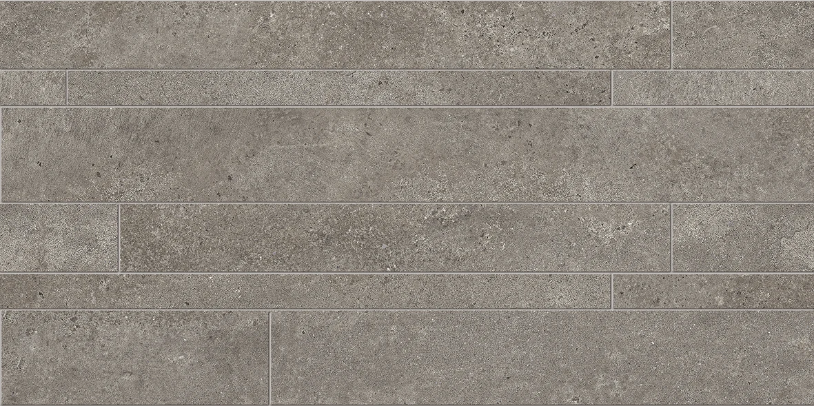 Provenza Re-Play Concrete Listelli Sfalsati Recupero Dark Grey 30x60 см