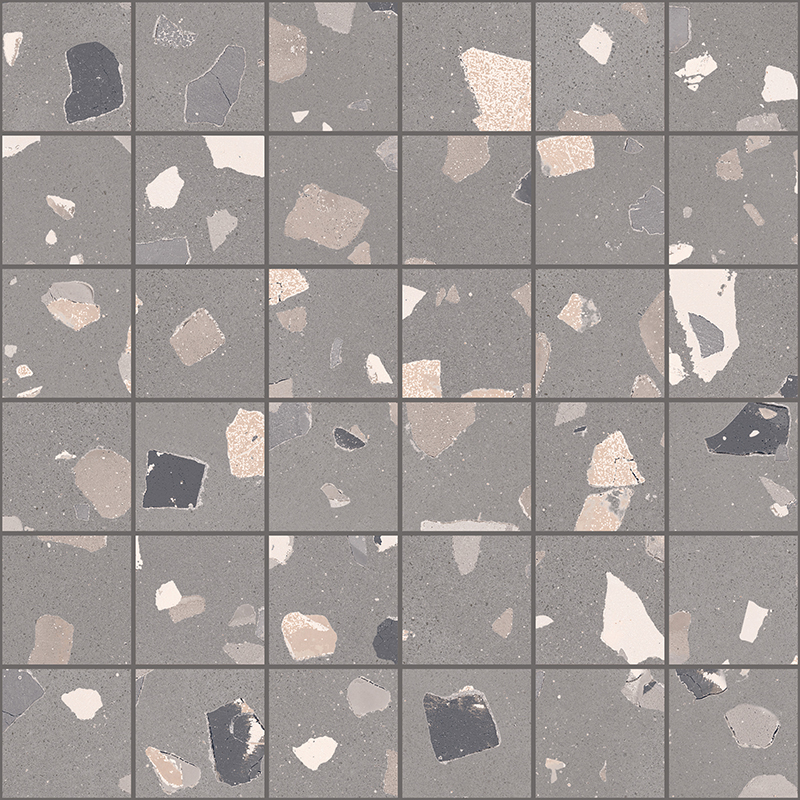 Керамогранит Mosaico De-Medium Grey 30×30