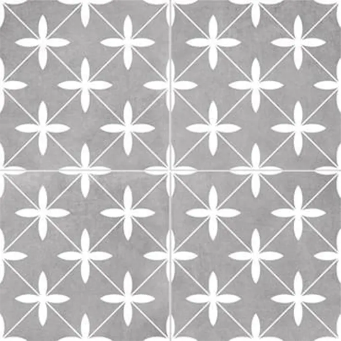 Плитка Nice Ker Chic Poole Grey 45.2x45.2 / Ниче Кэр Чик Поле Грей 45.2x45.2 (NKR_CH_PO_GRE_DP)