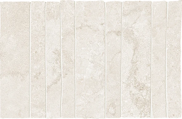 Ergon Portland Stone Mosaico Wallcut Cross Cut Talc Naturale 19,4x29,4 см