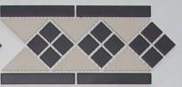 Бордюр Border LISBON-1 with 1 strip Stand.(Tr.16, Dots 14, Strips 14) 28x15 от TopCer (Португалия)