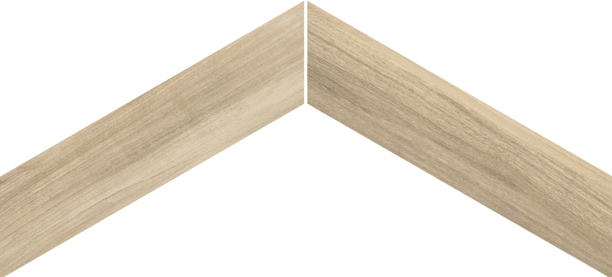 Emil Sleekwood Chevron 60° Beige 11x54 см