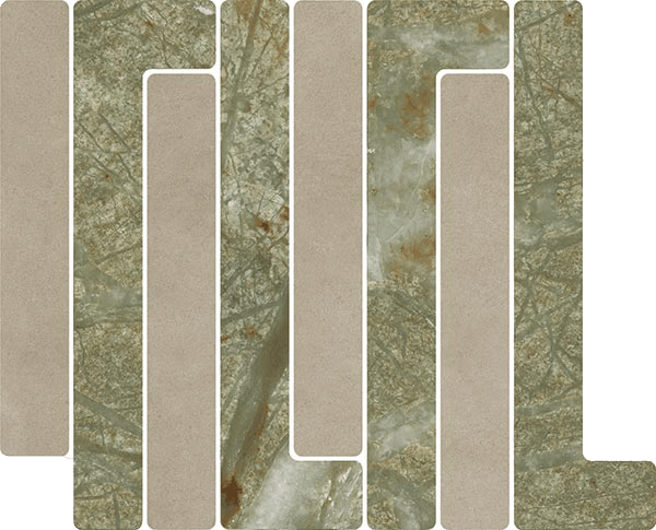 Mosaico Trellick Faroe Beige 30x24,2