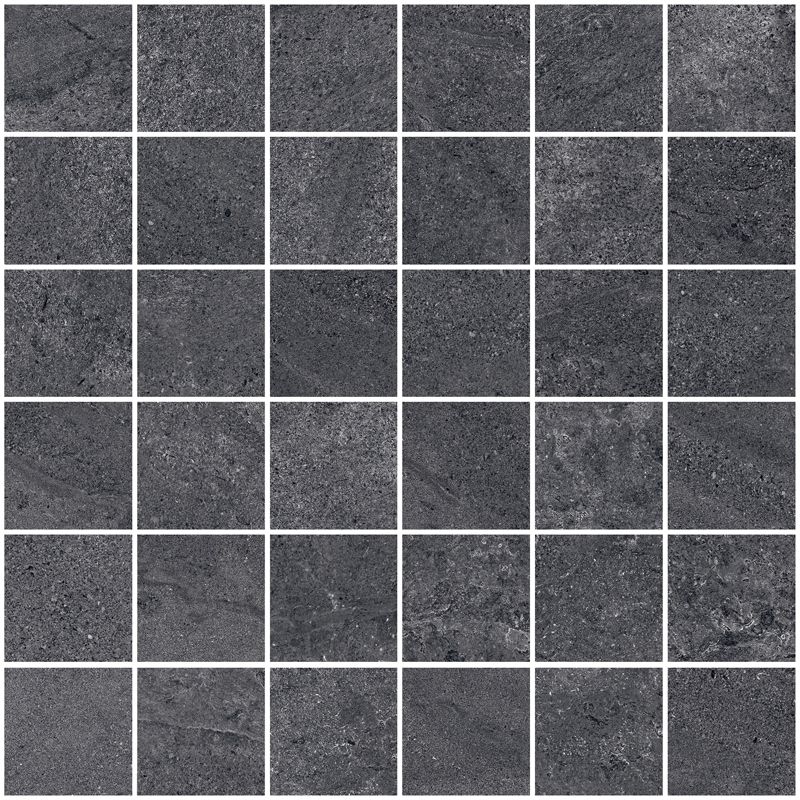 Керамогранит Mosaico Bergstone Black 30×30