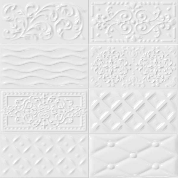 Декор Raspail Blanco 10x20 от Vives Ceramica (Испания)