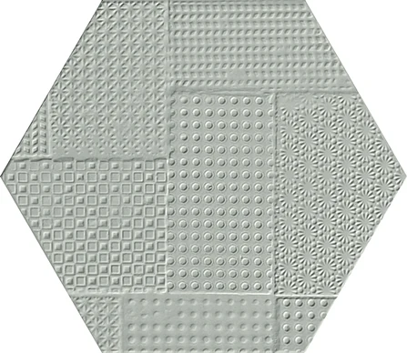 Emil Sixty Esagona Timbro Salvia Silktech 21x18,2 см
