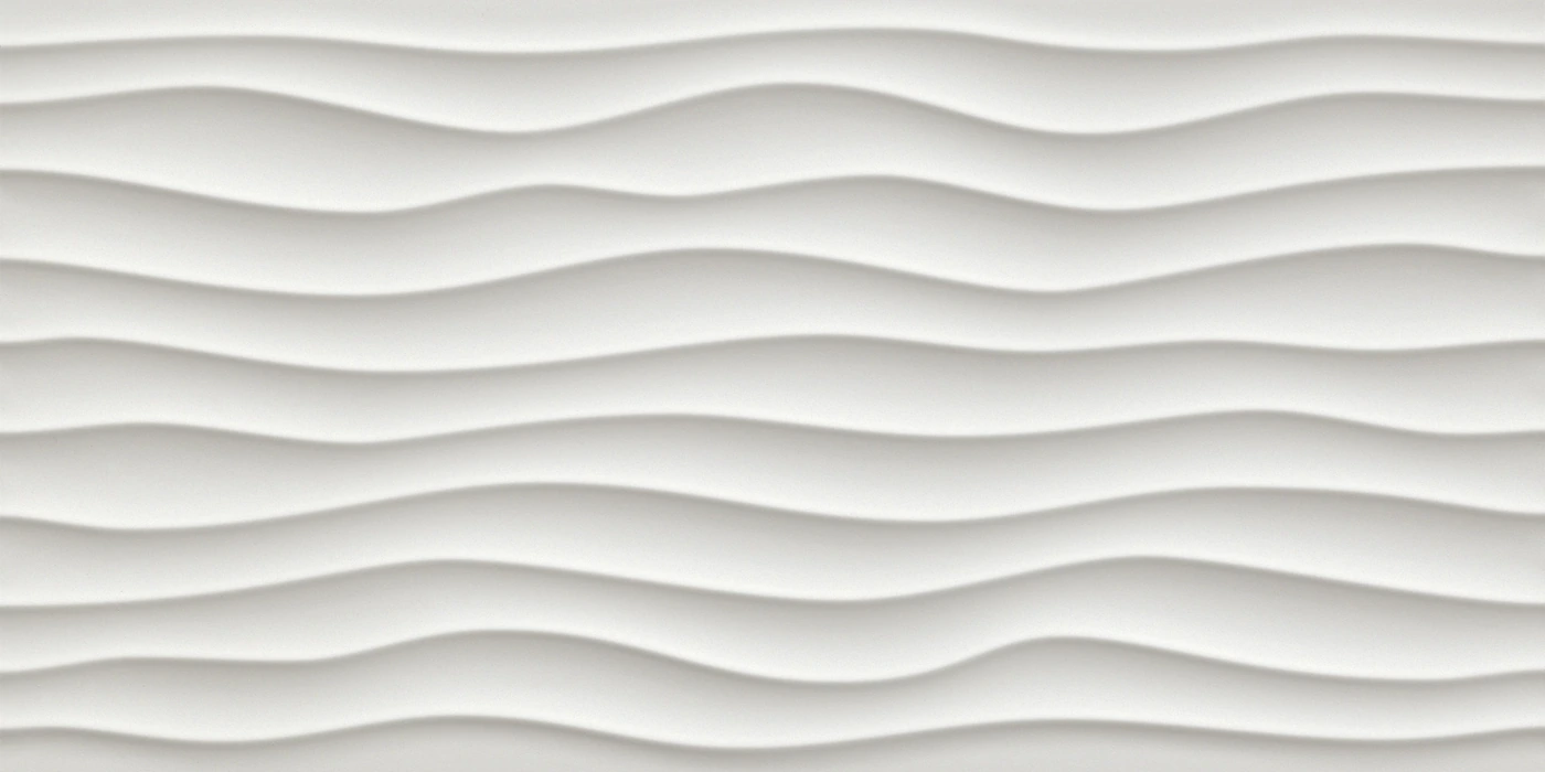 Керамическая плитка 3D Wall Design Dune White Matt 40×80