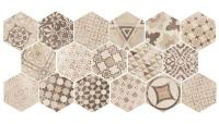 Декор Hexatile  CEMENT GARDEN SAND 17.5x20 Equipe Ceramicas