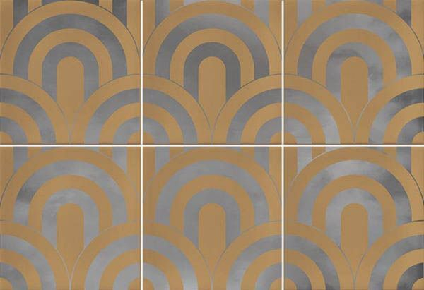Настенная плитка Takada Caramelo Plata 23x33.5 от Vives Ceramica (Испания)