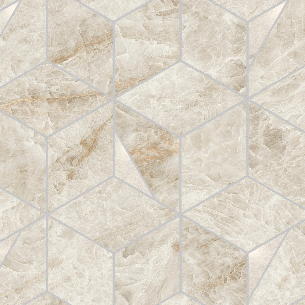 Мозаика Marvel Diva Taj Mahal Mosaico Hex Lappato 40.3×23.3