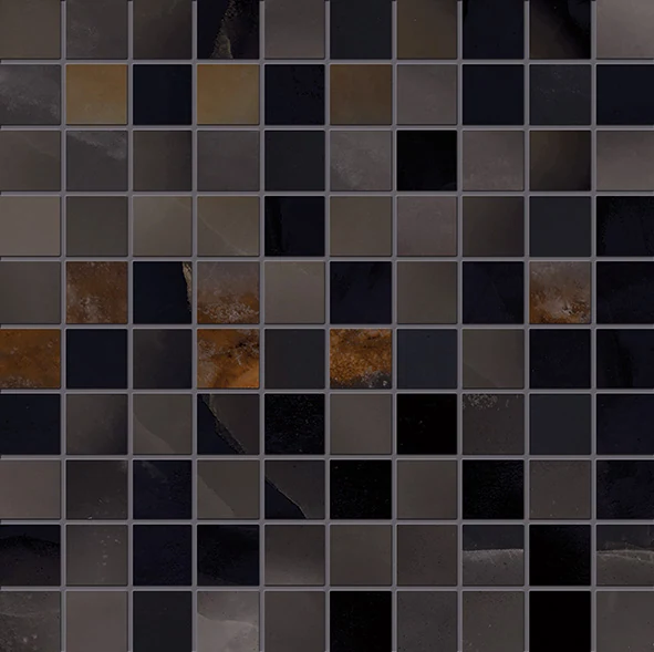 Emil Tele Di Marmo Onyx Mosaico 30 X 30 Onyx Black Silktech 30x30 см
