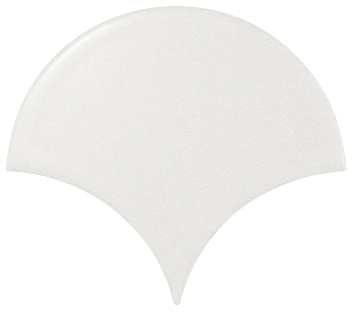 SCALE White Matt Fan 10.6x12