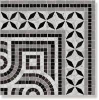 Декор Via Appia Cant. Paxos Negro 43.5x43.5 от Vives Ceramica (Испания)
