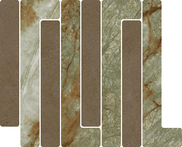 Mosaico Trellick Faroe Mokka 30x24,2