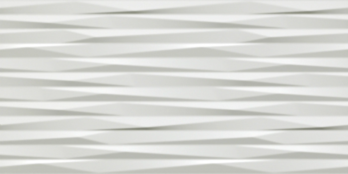 Керамическая плитка 3D Wall Design Blade White Matt 40×80
