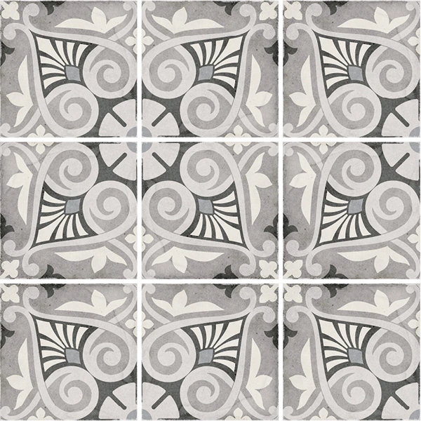 ART NOUVEAU Opera Grey 20x20