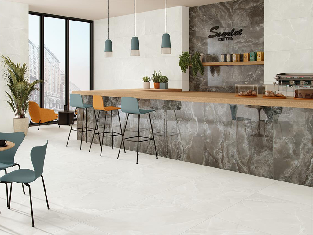 Керамогранит P.E.Scarlet soft ivory mt. rect 100 100x100 от STN Ceramica (Stylnul) (Испания)