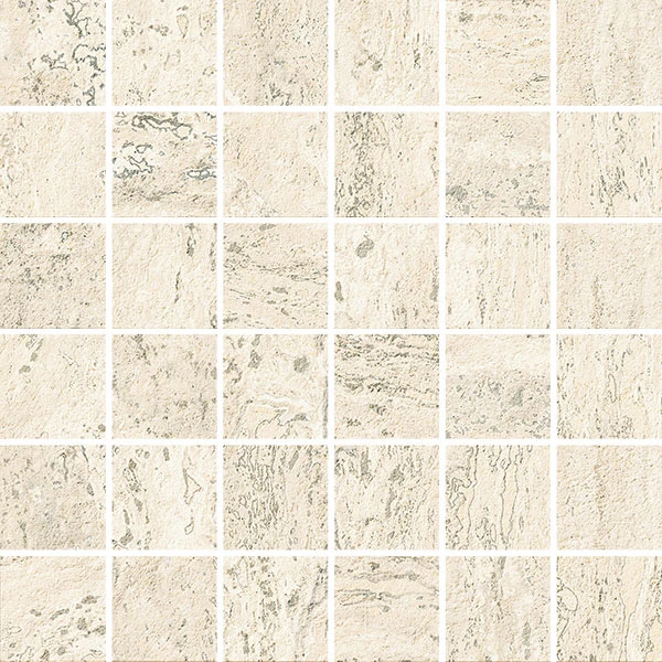 I Travertini Mosaico Bianco Vein Cut 9mm