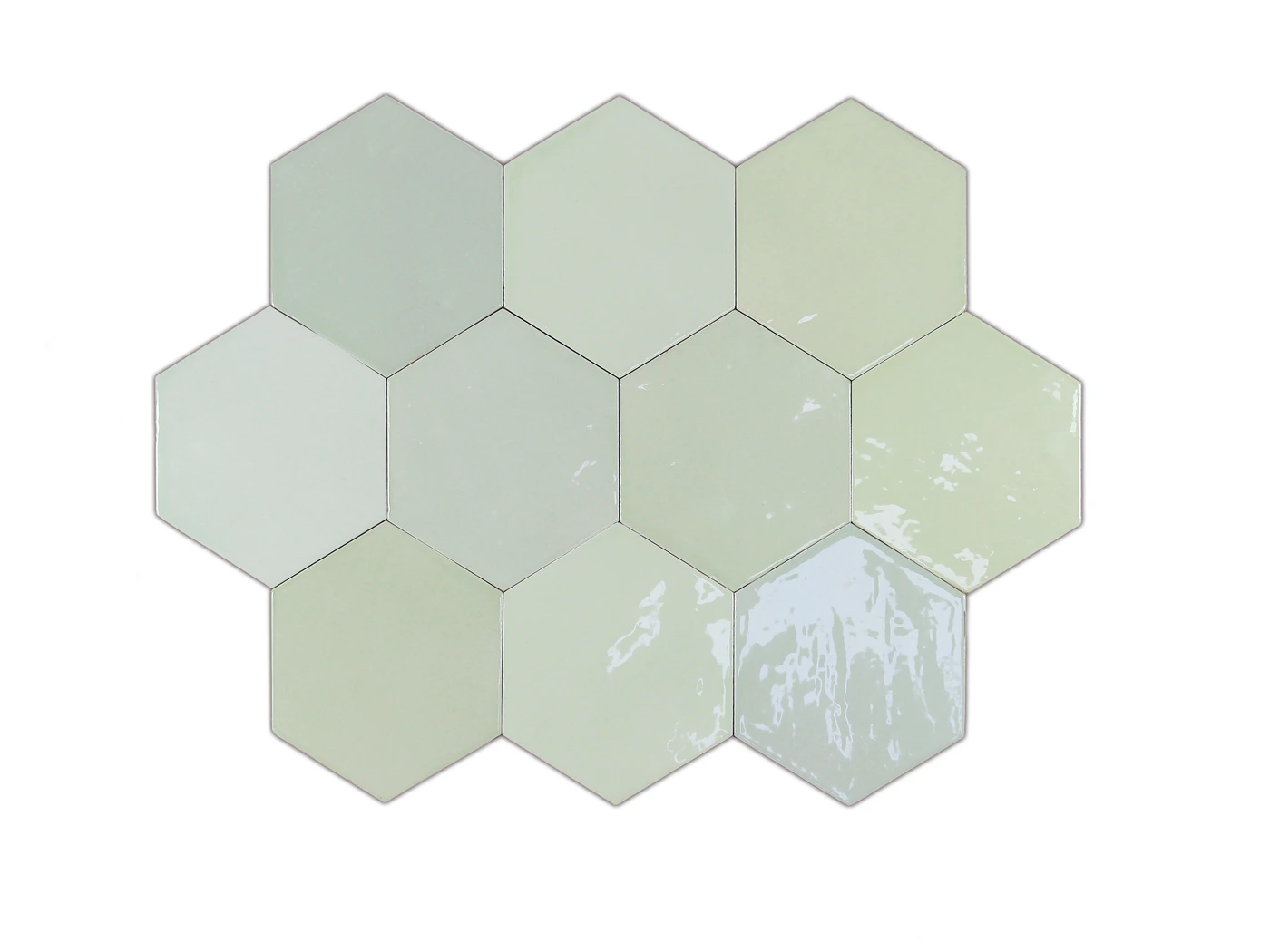 Zellige Hexa Mint