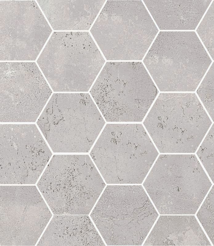 Керамогранит Hexagon Oxidart Silver 26×30