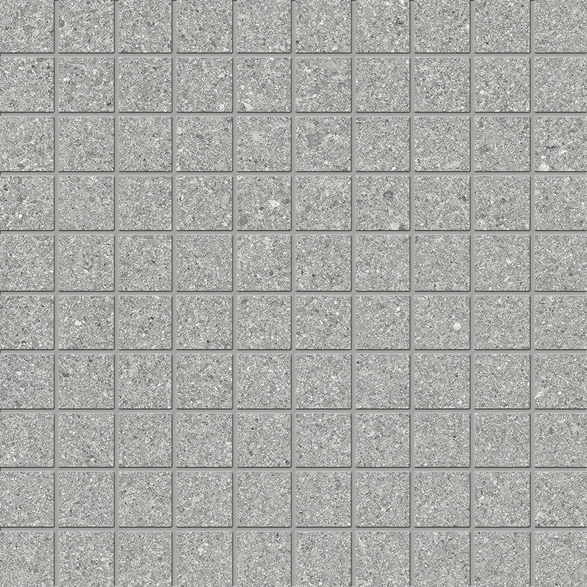 Ergon Grainstone Mosaico 30 X 30 Fine Grain Grey Naturale 30x30 см