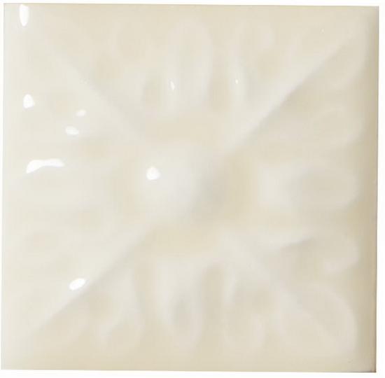 Декор STUDIO ВСТАВКА RELIEVE FLOR № 2 ALMOND (ADST4106) 3x3 от ADEX (Испания)