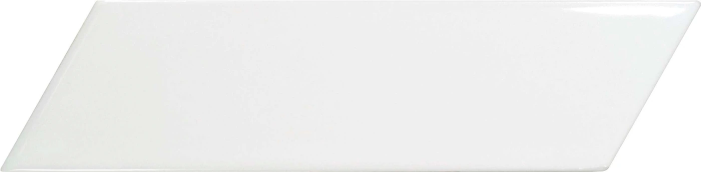 CHEVRON WALL White Left 5.2x18.6