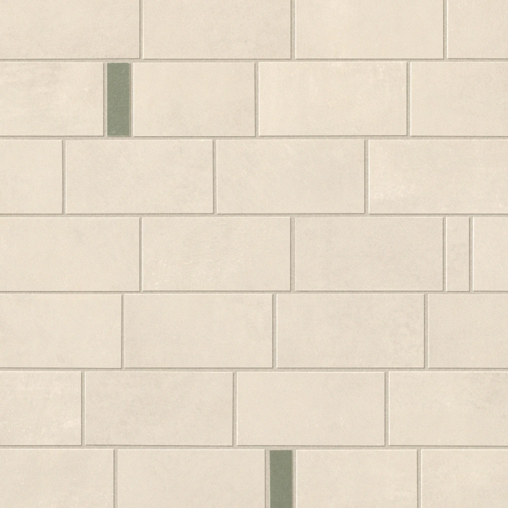 Керамическая плитка Boost Pro Ivory Minibrick Pro Olive 29.7×33.3
