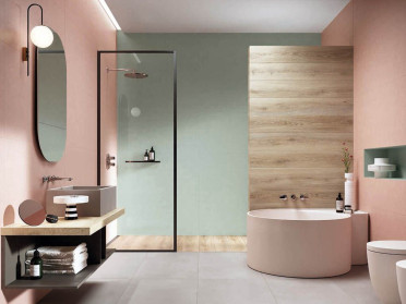 Настенная плитка WIDE&STYLE MINI ALABASTER RET (PF60008230) 60x120 от ABK Ceramiche (Италия)