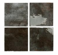 Настенная плитка ENAMEL SQUARE CHARCOAL (123076) 12.5x12.5 от DNA Tiles (Испания)