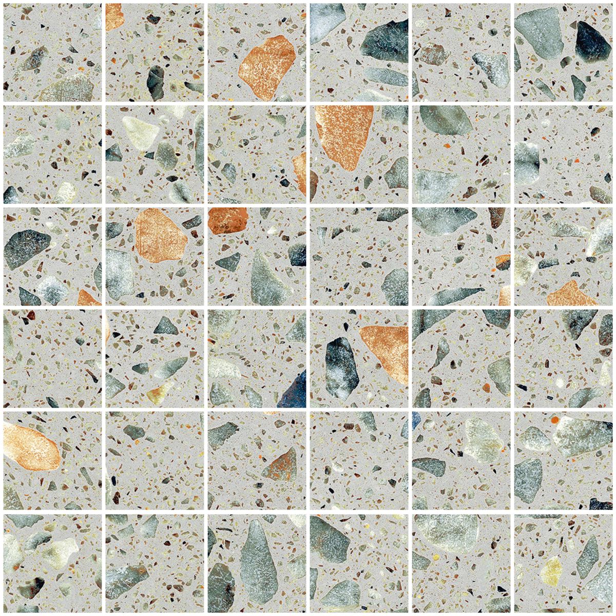 Керамогранит Mosaico Glow Plus Sage Kry 30×30