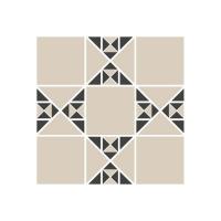 Topcer Victorian designs and borders Мозаика керамическая сетка 30x30 см, цвет: синий, бежевый