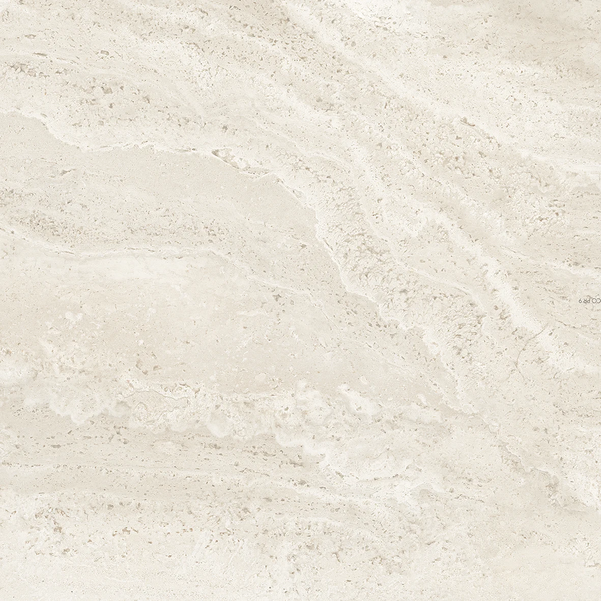 Emil Dual Travertine Poro Aperto White Silktech 60x60 см