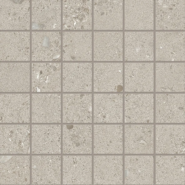 Ergon Gemma Stone Gemma Fine Mosaico 50 X 50 Basalto Silktech 30x30 см