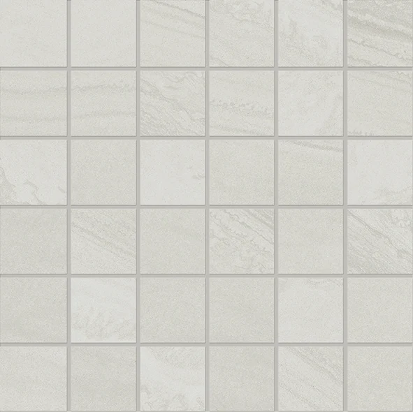 Provenza Varana Stone Mosaico 50 X 50 Cross Cut Light Grey Silktech 30x30 см