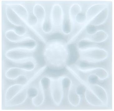 Декор STUDIO ВСТАВКА RELIEVE FLOR № 2 ICE BLUE (ADST4110) 3x3 от ADEX (Испания)