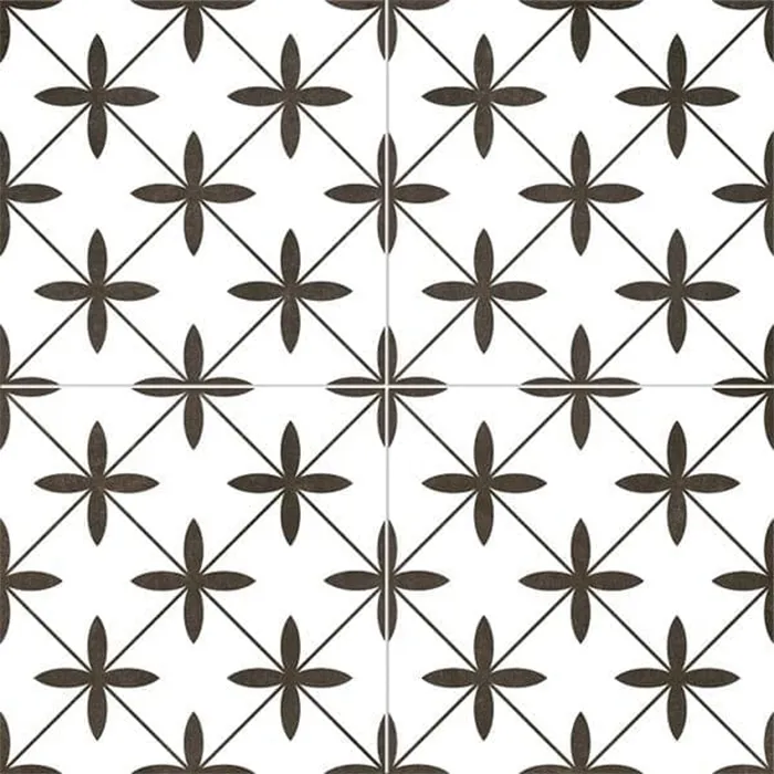 Плитка Nice Ker Chic Poole White 45.2x45.2 / Ниче Кэр Чик Поле Уайт 45.2x45.2 (NKR_CH_PO_WHI_DP)