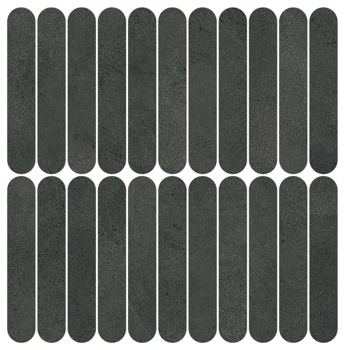 Мозаика Boost Expression Carbon Mosaico Ellipse Matte 37×37.8