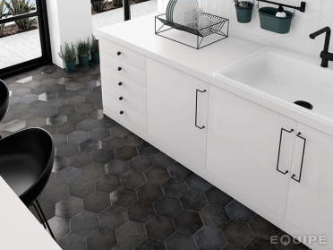 Керамогранит  HERITAGE Carbon 24954 17.5x20  Equipe Ceramicas