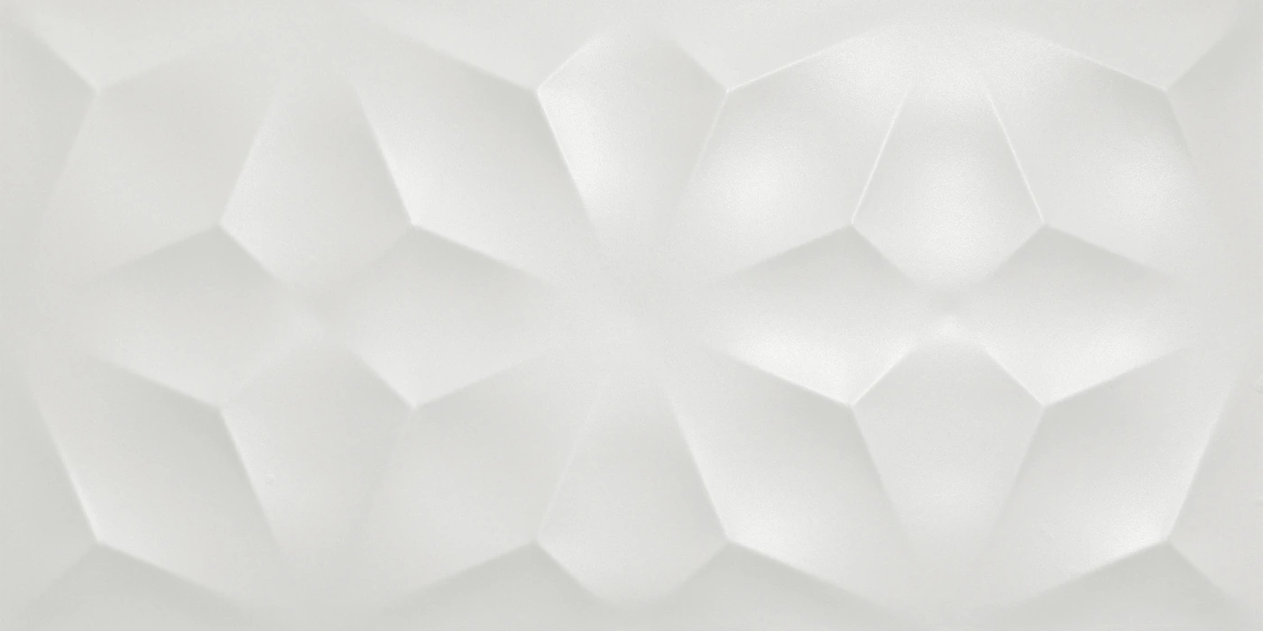 Керамическая плитка 3D Wall Design Diamond White Matt 40×80