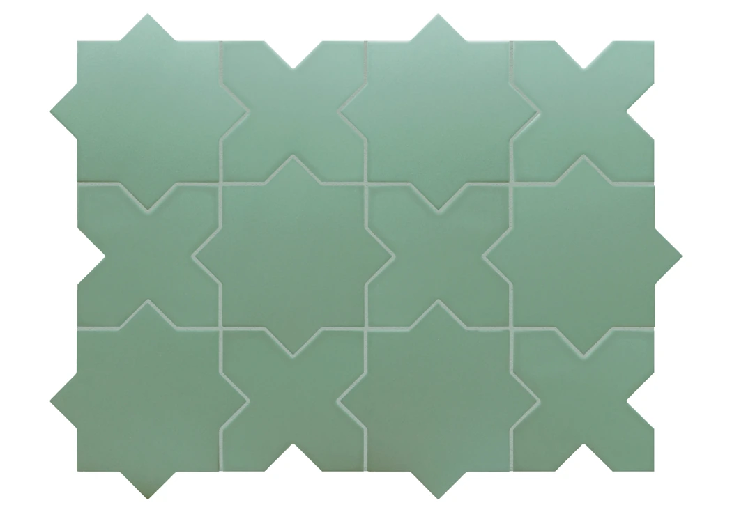 PORTO Star Pickle Green 16.8x16.8