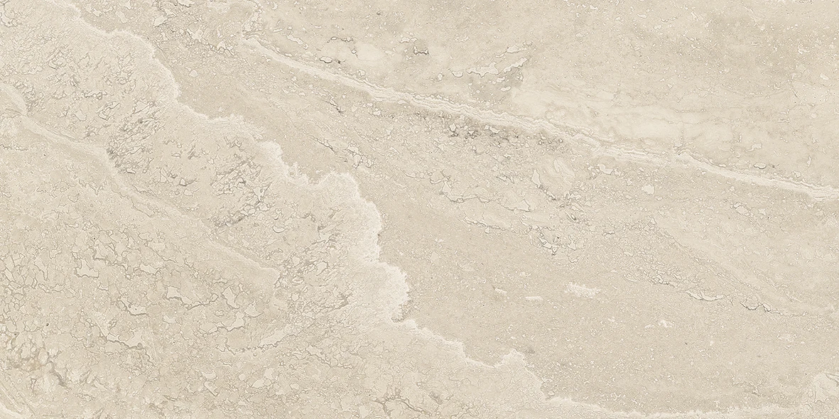 Emil Dual Travertine Poro Chiuso Beige Silktech 30x60 см
