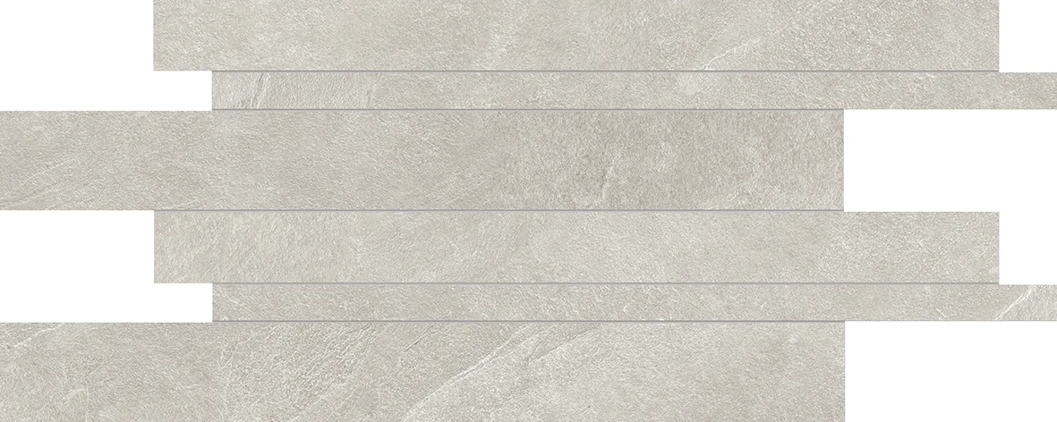 Ergon Cornerstone Evolution Listelli Sfalsati Slate Light Grey 30x60 см