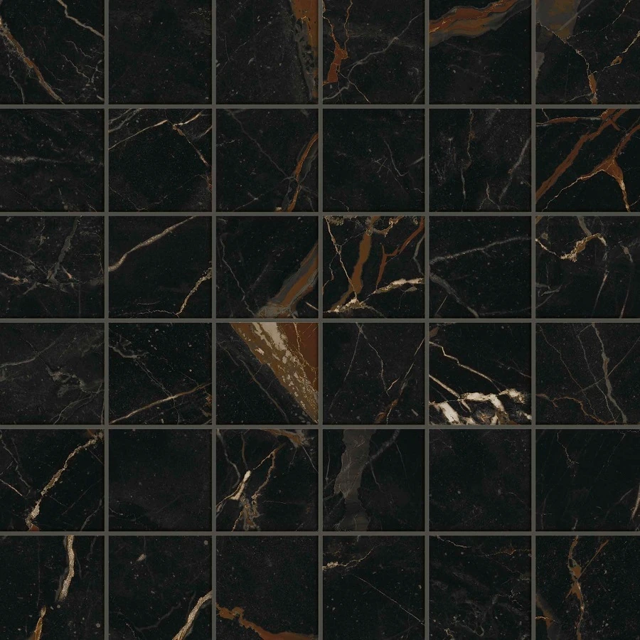 Мозаика Forte dei Marmi Ombra di Caravaggio Mosaic Лаппатированная 30×30