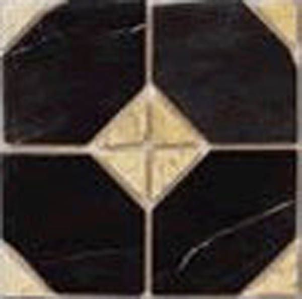 Вставка Taco Iliada-PR Negro 10.8x10.8 от Vives Ceramica (Испания)