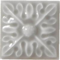 Вставка STUDIO TACO RELIEVE FLOR Nº 2 GRAYSTONE (ADST4066) 3x3 от ADEX (Испания)