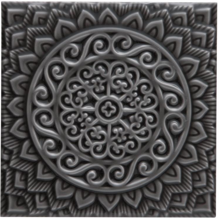 Декор STUDIO ДЕКОР RELIEVE MANDALA UNIVERSE VOLCANICO (ADST4079) 14.8x14.8 от ADEX (Испания)