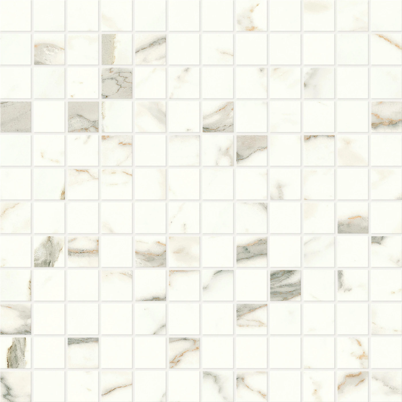 Мозаика Marvel Shine Calacatta Prestigio Mosaico Polished 30×30