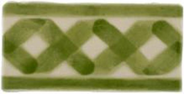 Бордюр Aranda tinter verde 6.5x13 от Vives Ceramica (Испания)